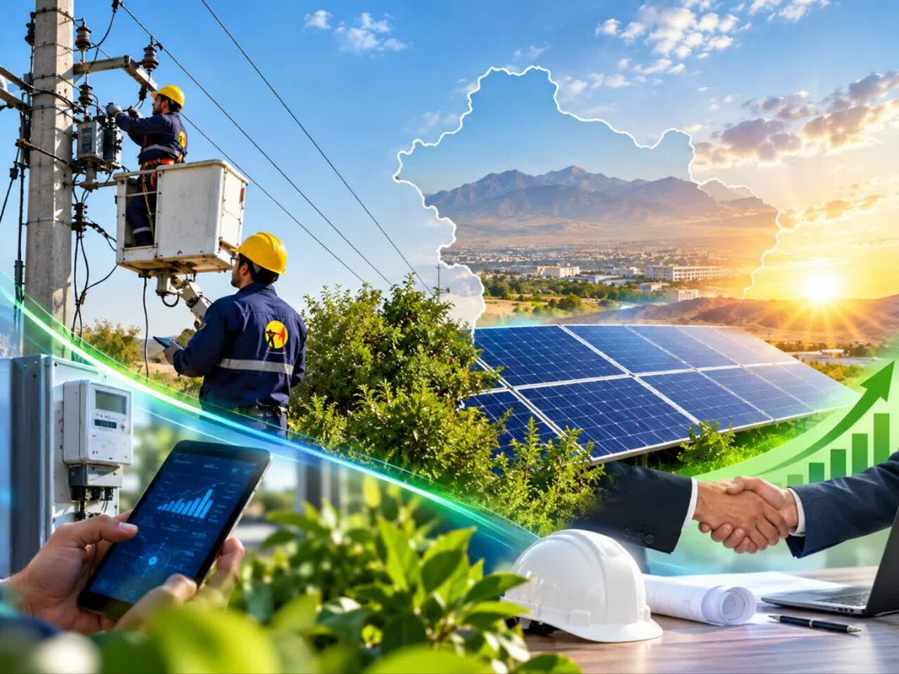 آمادگی توزیع سمنان برای تسهیل اتصال نیروگاه‌های تجدیدپذیر به شبکه