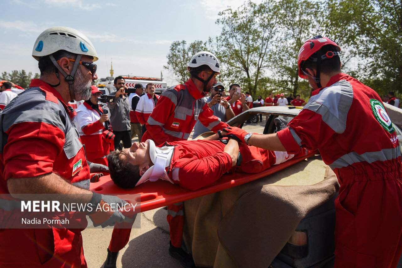 کبادی: نیروهای عملیاتی هلال‌احمر به ۵۸۰ نفر در حوادث کشور خدمات دادند