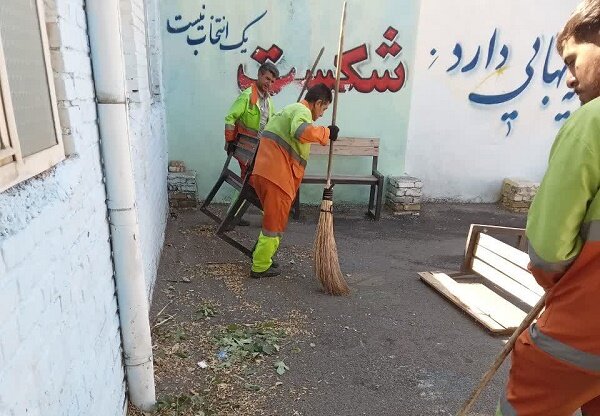 آغاز طرح پاک‌سازی ویژه بازگشایی مدارس و دانشگاه‌ها در محدوده شهرداری منطقه ۸