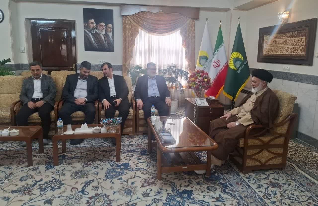دیدار استاندار تهران با تولیت آستان مقدس حضرت عبدالعظیم حسنی(ع)