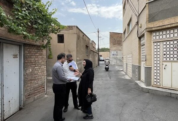 بررسی روند اجرای پروژه بازآفرینی شهری خاقانی