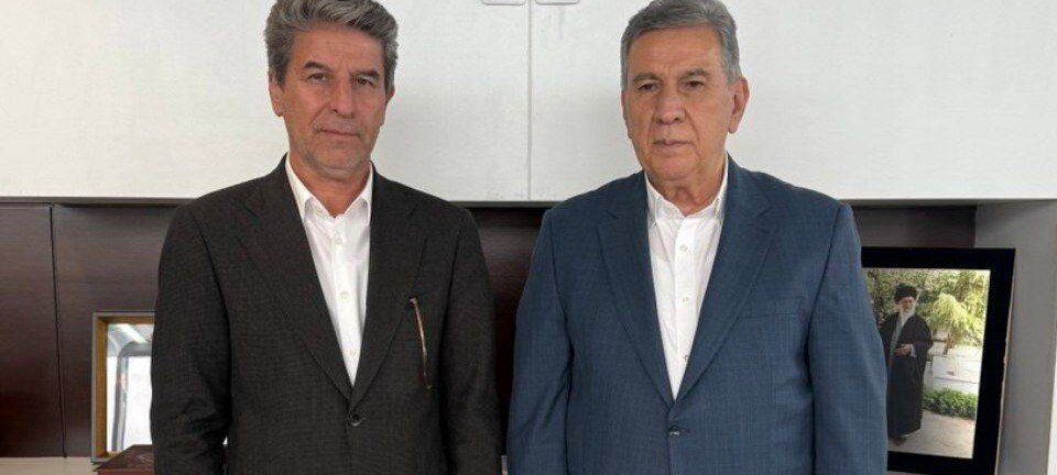 رایزنی شهریاری با رئیس اتاق ایران برای تقویت منابع بانک‌های استان خراسان شمالی