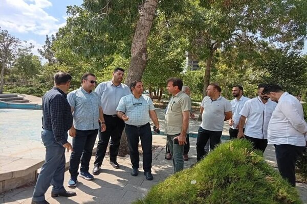 آبنما، پیاده روها و محوطه پارک شمس تبریزی بهسازی میشود