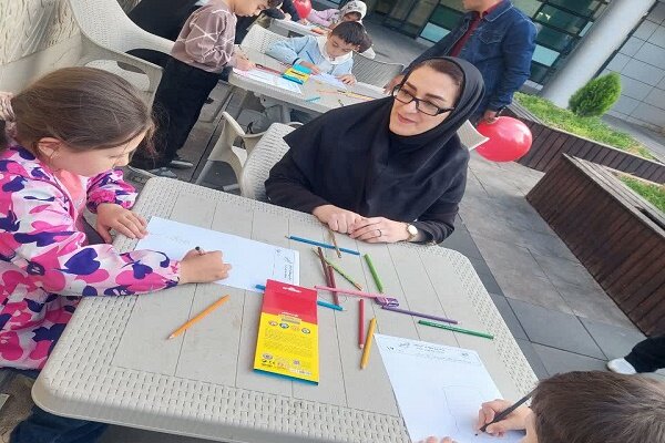 برگزاری مسابقه نقاشی کودکان در فرهنگسرای شهید بهشتی شهرداری منطقه ۸ تبریز