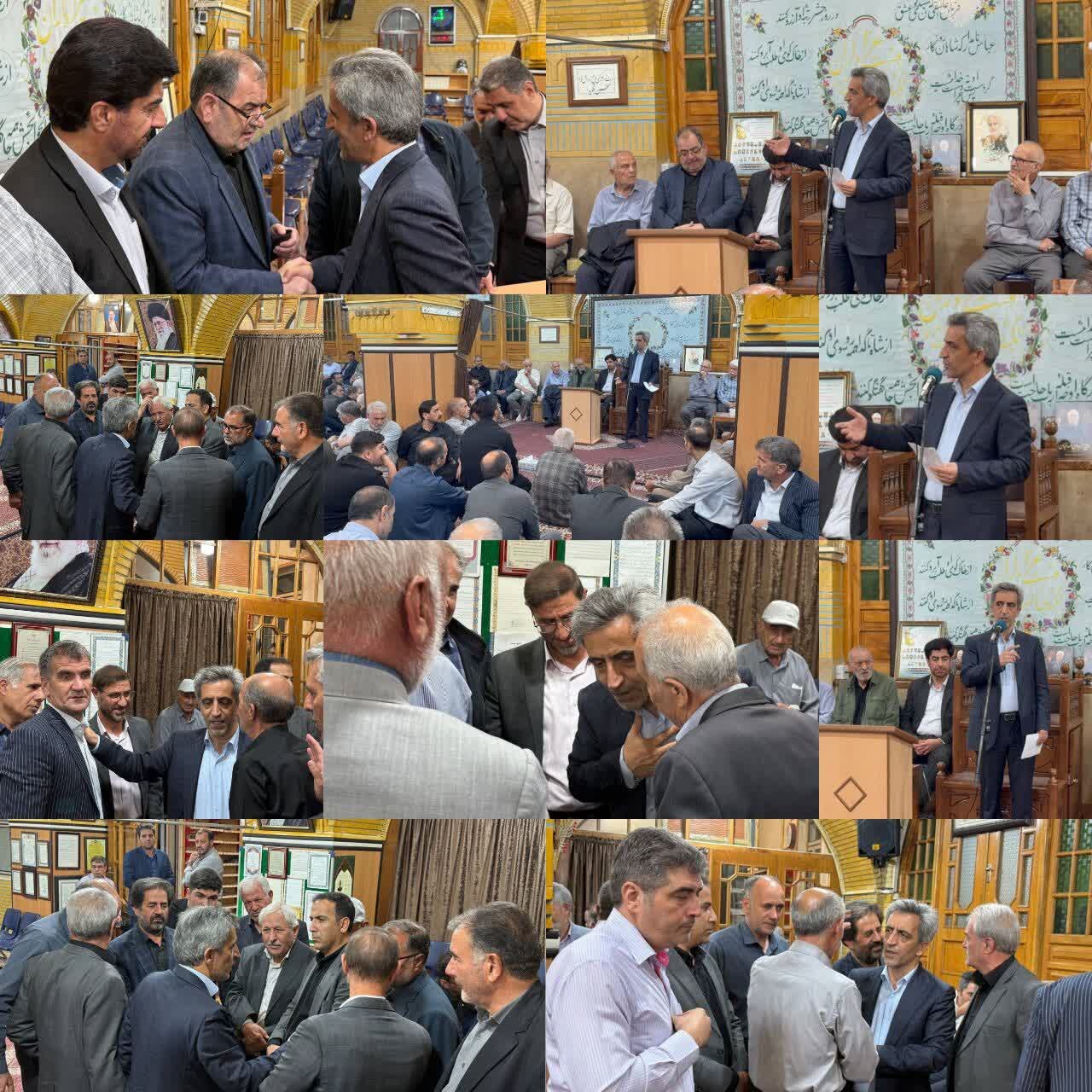 نماینده زنجان در جمع اهالی دمیریه؛ تأکید بر نقش مسجد در احصا و پی‌گیری مطالبات مردم
