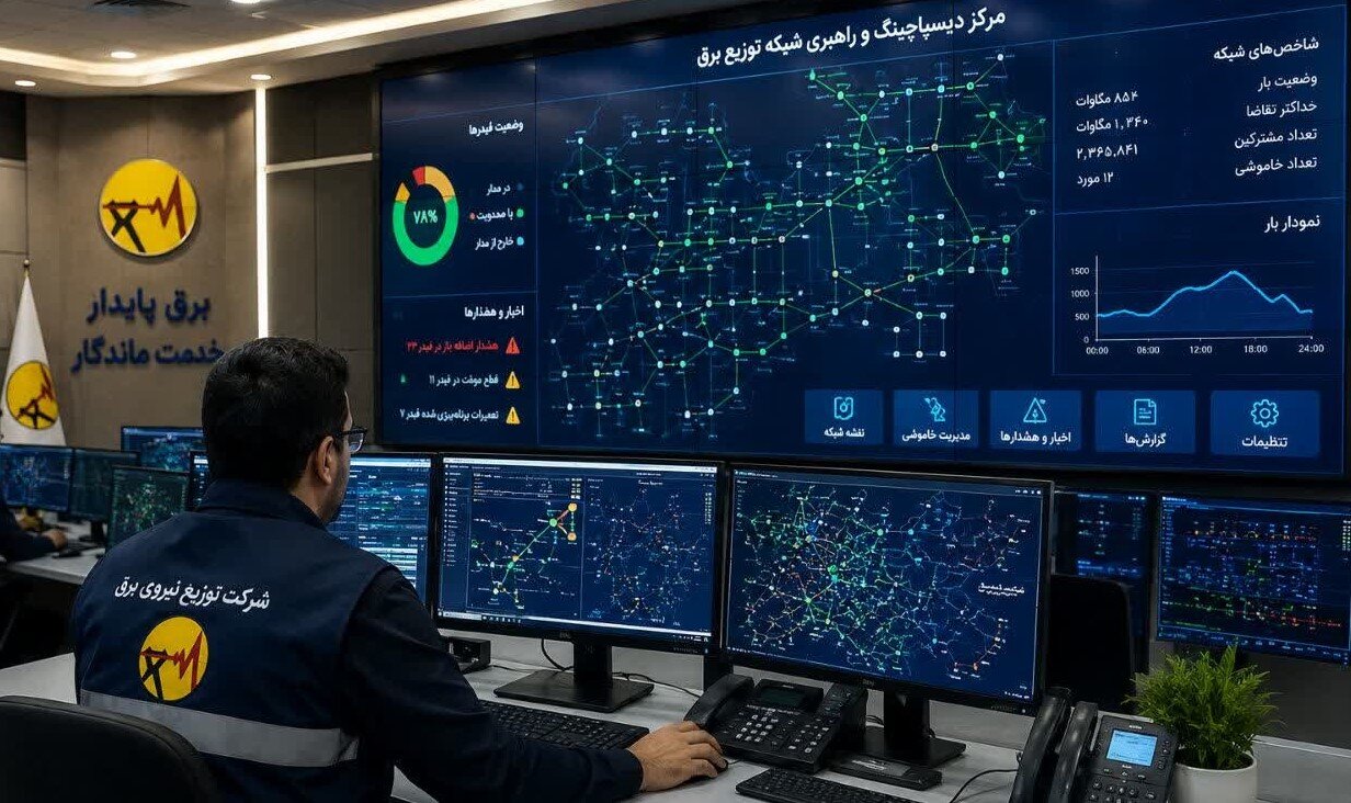 تقویت مراکز دیسپاچینگ؛ اولویت شرکت توزیع برق استان سمنان برای پایداری شبکه
