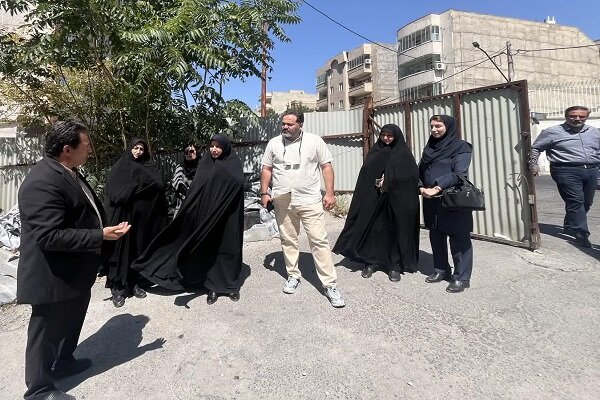 احداث فرهنگسرای فراموز بانوان در مرحله نماکاری و محوطه سازی