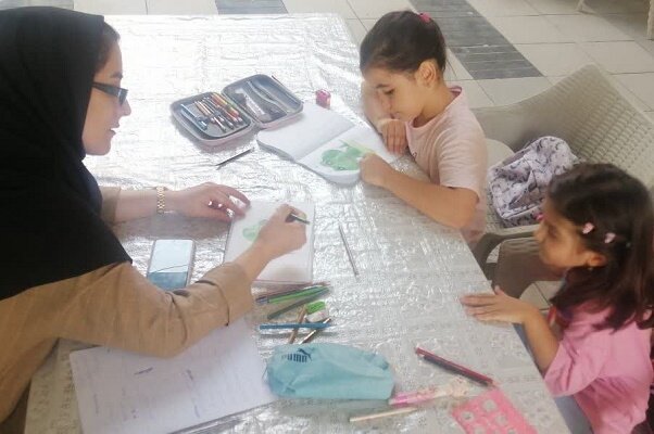 برگزاری کارگاه نقاشی کودک و نوجوان در فرهنگسرای شهید بهشتی منطقه ۸