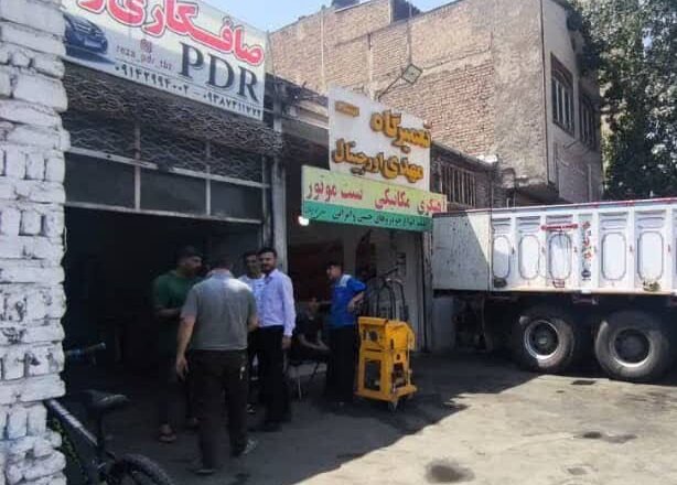 پلمب ۱۱۴ شغل مزاحم و صدور ۴۳۲ اخطاریه در منطقه ۷ تبریز طی شش‌ماهه نخست سال ۱۴۰۵