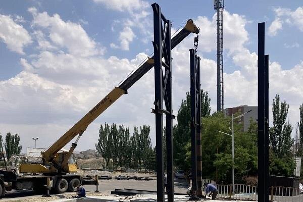 سردرب و ساختمان نگهبانی باغ موزه دفاع مقدس تکمیل می‌شود