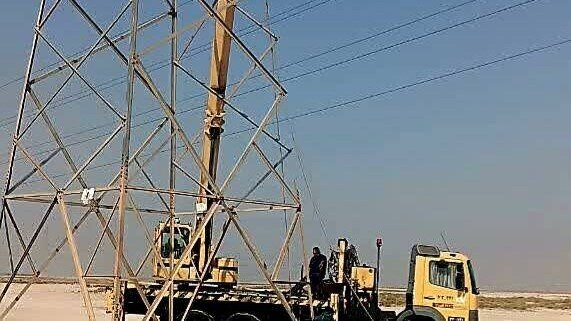 ایمنسازی دکلهای خطوط انتقال برق در جنوب خوزستان برای مقابله با النینو