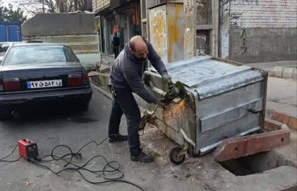 نوسازی و تعمیر ۱۴۴ باکس زباله در سه ماه گذشته در منطقه ۷