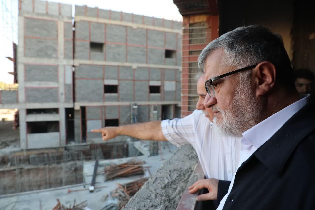 بیمارستان ۹۶ تختخوابی پیشوا در مسیر تکمیل؛ استاندار تهران روند اجرای پروژه را بررسی کرد