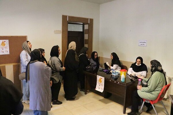ششمین ایستگاه سلامت در فرهنگسرای الغدیر برپا شد
