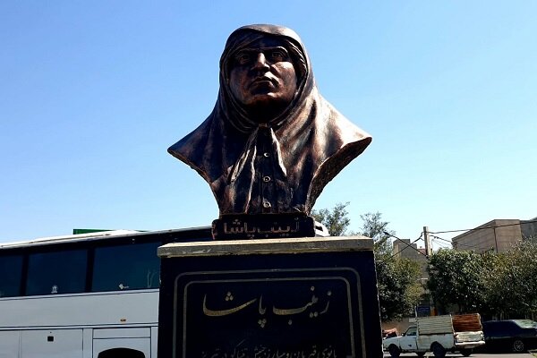 احیای جلوه شهری تندیس زینب پاشا در تقاطع غیرهمسطح شهید رحمتی