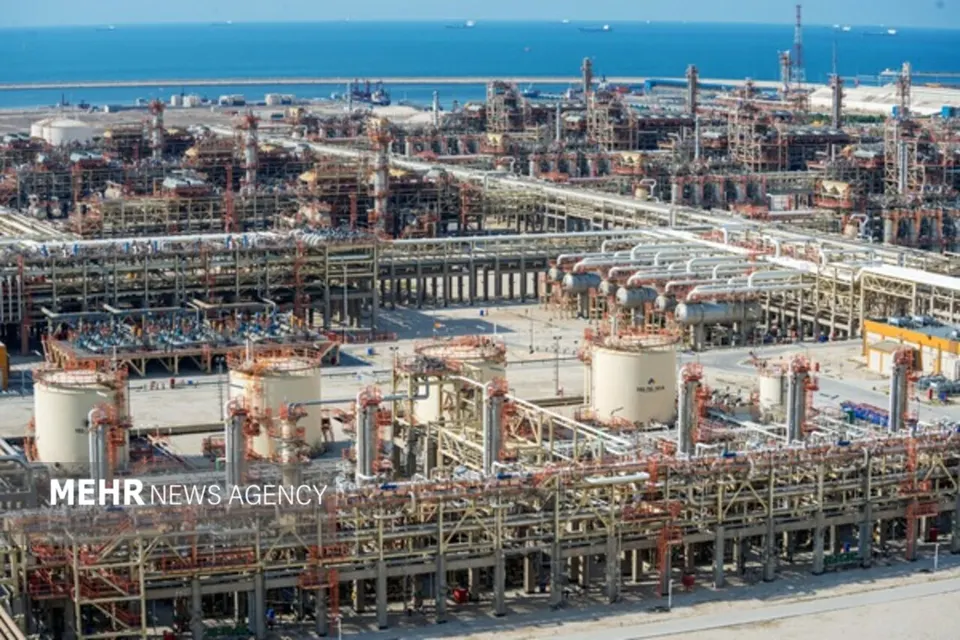 تولید حداکثری گاز پارس جنوبی در فصل سرما