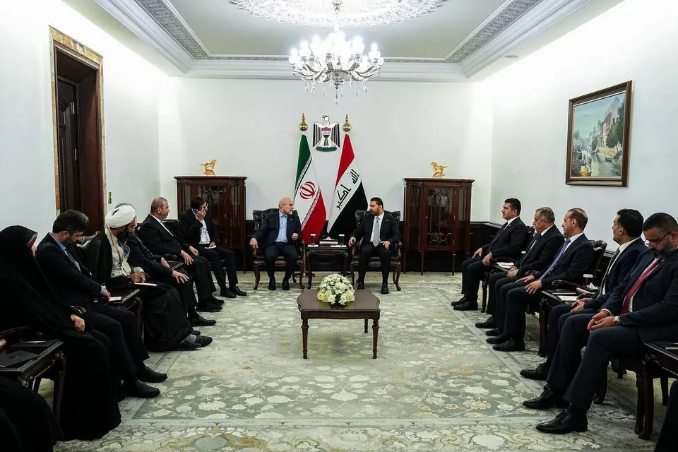 دیدار دکتر قالیباف و هیأت پارلمانی ایران با نخست وزیر عراق