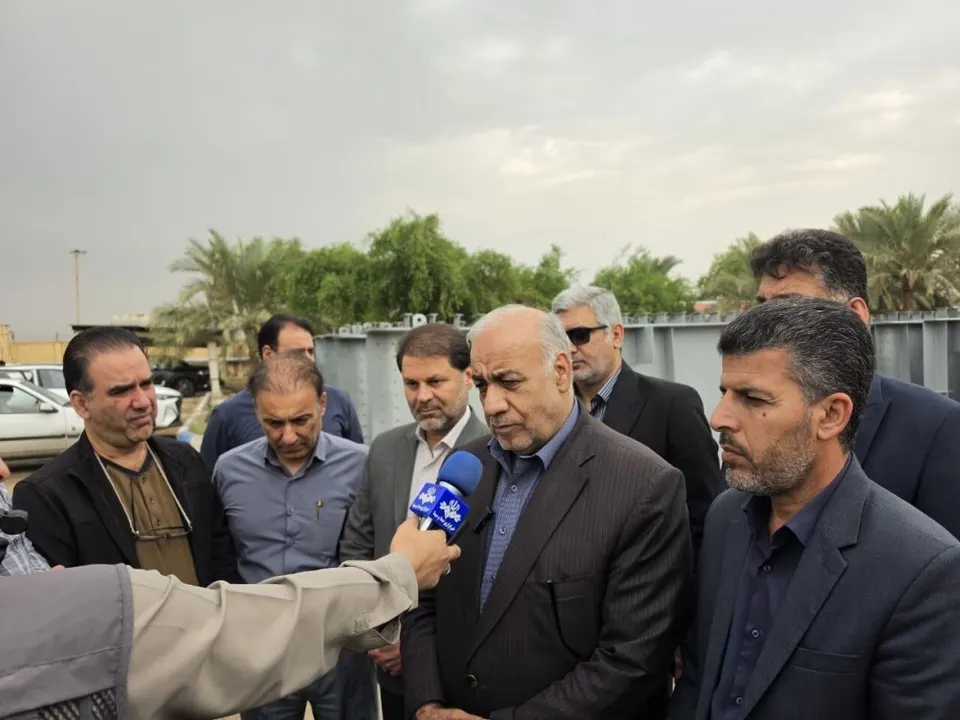 پیشرفت ۵۵ درصدی پل میان‌رود دزفول