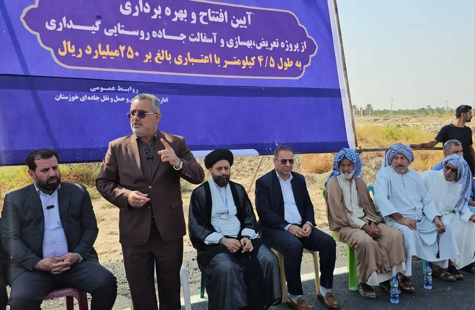 جنگ و تحریم‌ نتوانست عزم ما را برای خدمت به مردم و توسعه زیرساخت‌های شادگان متوقف کند